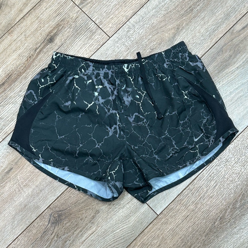 Nike Black and Gray Athletic Shorts